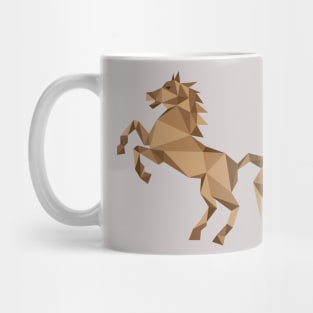 Geometric Horse Mug